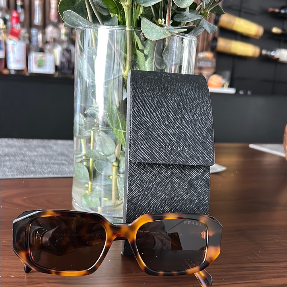 Prada Tortoise Shell Sunglasses